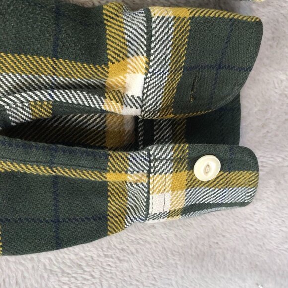 Taylor Stitch Men's Shirt Jacket Size 42 Long Sleeve Plaid Flannel Button Up Wes - Picture 6 of 11